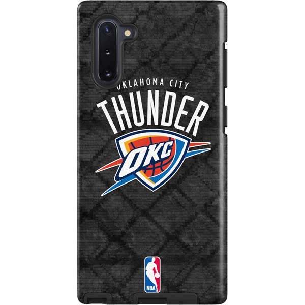 NBA Oklahoma City Thunder Dark Rust Galaxy Cases
