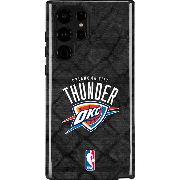 NBA Oklahoma City Thunder Dark Rust Galaxy Cases
