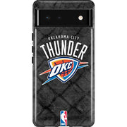 NBA Oklahoma City Thunder Dark Rust Pixel Cases