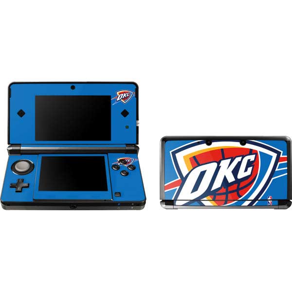 NBA Oklahoma City Thunder Large Logo Nintendo Skins