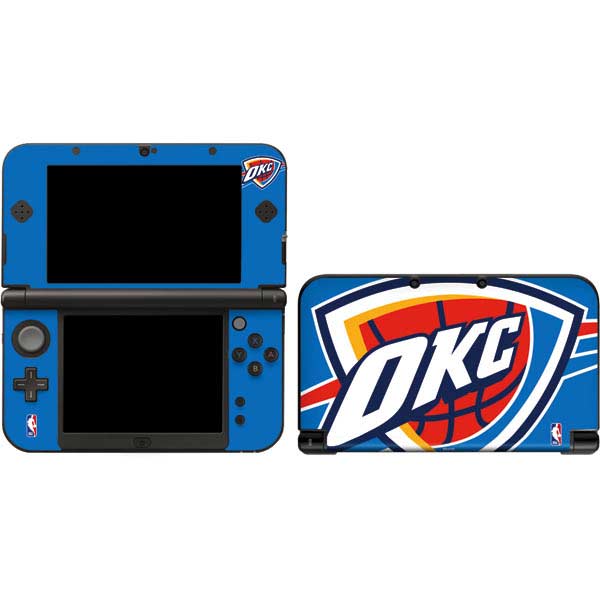 NBA Oklahoma City Thunder Large Logo Nintendo Skins
