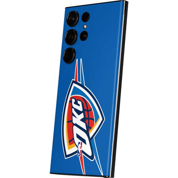 NBA Oklahoma City Thunder Large Logo Galaxy Skins