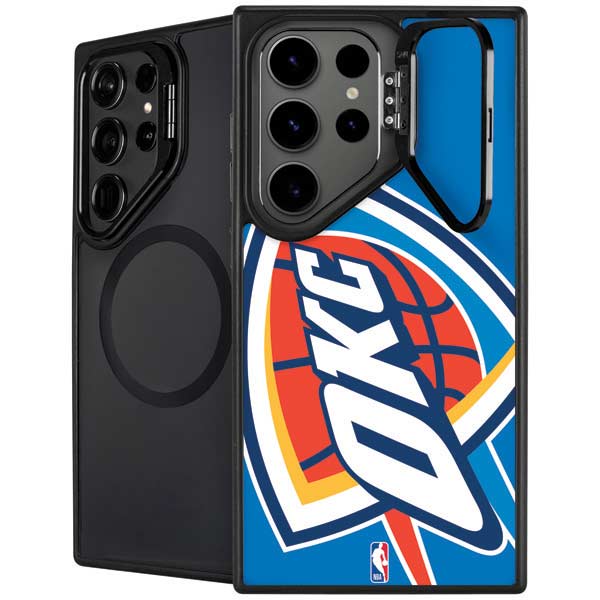 NBA Oklahoma City Thunder Large Logo Galaxy S26 Ultra Kickstand Case