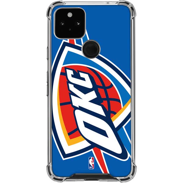 NBA Oklahoma City Thunder Large Logo Pixel Cases