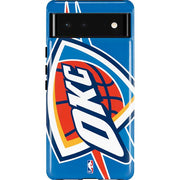 NBA Oklahoma City Thunder Large Logo Pixel Cases
