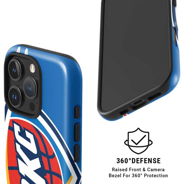 NBA Oklahoma City Thunder Large Logo iPhone 16 Pro Max Magsafe Impact Case
