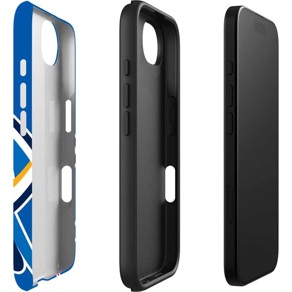 NBA Oklahoma City Thunder Large Logo iPhone 16e Impact Case
