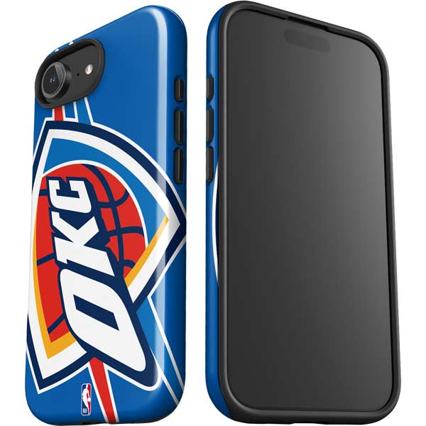 NBA Oklahoma City Thunder Large Logo iPhone 16e Impact Case