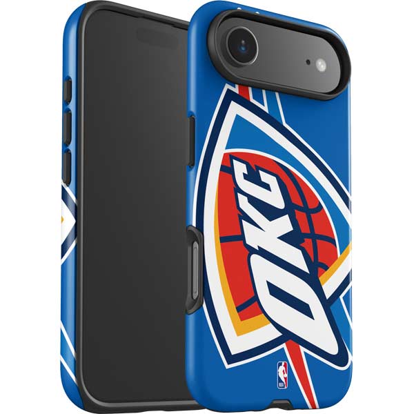 NBA Oklahoma City Thunder Large Logo iPhone 17 Air Impact Case