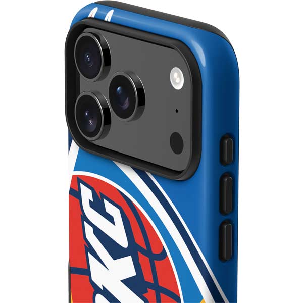 NBA Oklahoma City Thunder Large Logo iPhone 17 Pro Max Impact Case