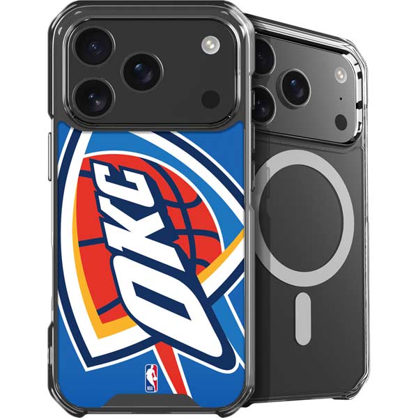 NBA Oklahoma City Thunder Large Logo iPhone 17 Pro Max MagSafe Case