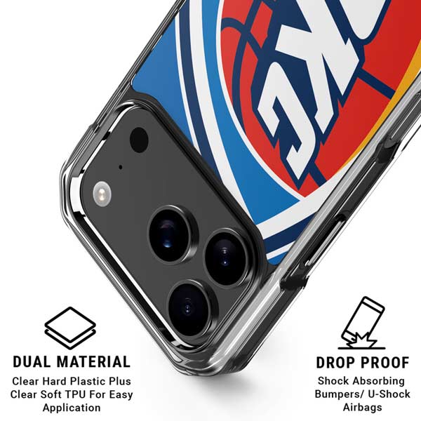 NBA Oklahoma City Thunder Large Logo iPhone 17 Pro Max MagSafe Case