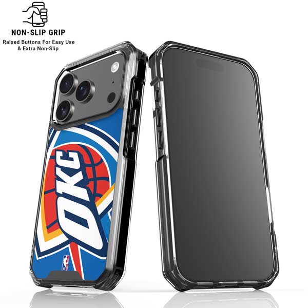 NBA Oklahoma City Thunder Large Logo iPhone 17 Pro Max MagSafe Case