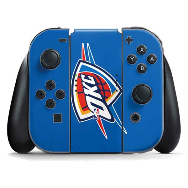 NBA Oklahoma City Thunder Large Logo Nintendo Skins