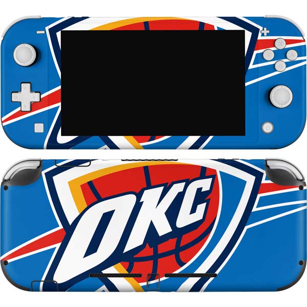 NBA Oklahoma City Thunder Large Logo Nintendo Skins