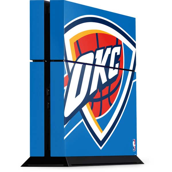 NBA Oklahoma City Thunder Large Logo PlayStation PS4 Skins