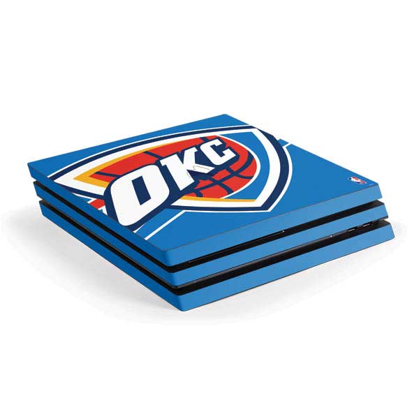 NBA Oklahoma City Thunder Large Logo PlayStation PS4 Skins