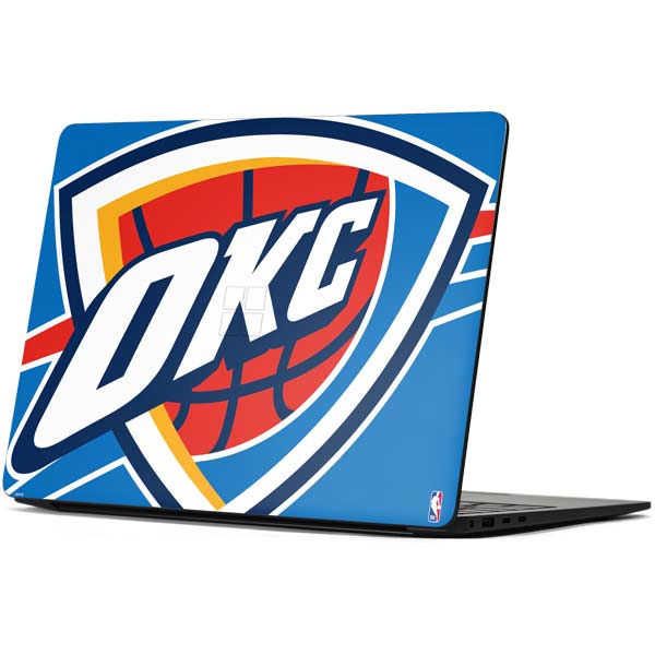 NBA Oklahoma City Thunder Large Logo Surface Laptop 7 13.8in Skin