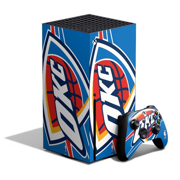 NBA Oklahoma City Thunder Large Logo Xbox Series X Skins