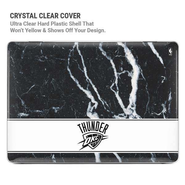 NBA Oklahoma City Thunder Marble MacBook Pro 14in (2021-24) Case plus Skin