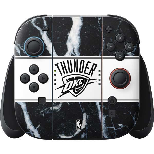 NBA Oklahoma City Thunder Marble Nintendo Skins