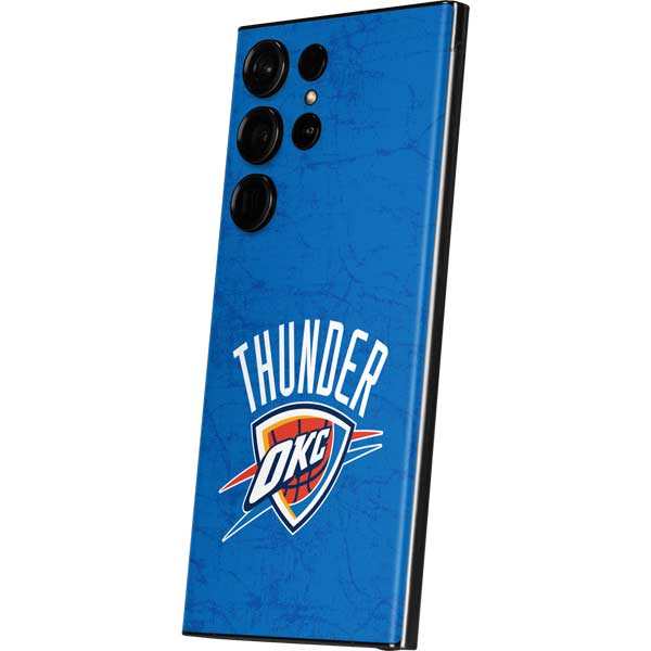 NBA Oklahoma City Thunder Primary Logo Galaxy Skins
