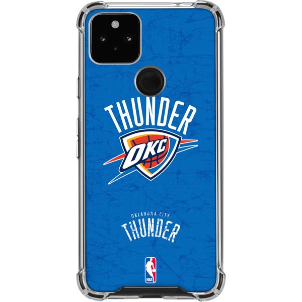 NBA Oklahoma City Thunder Primary Logo Pixel Cases