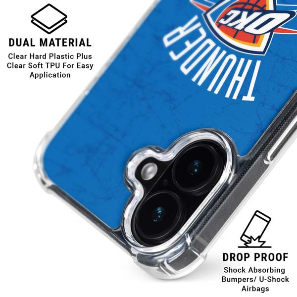 NBA Oklahoma City Thunder Primary Logo iPhone 17 MagSafe Case