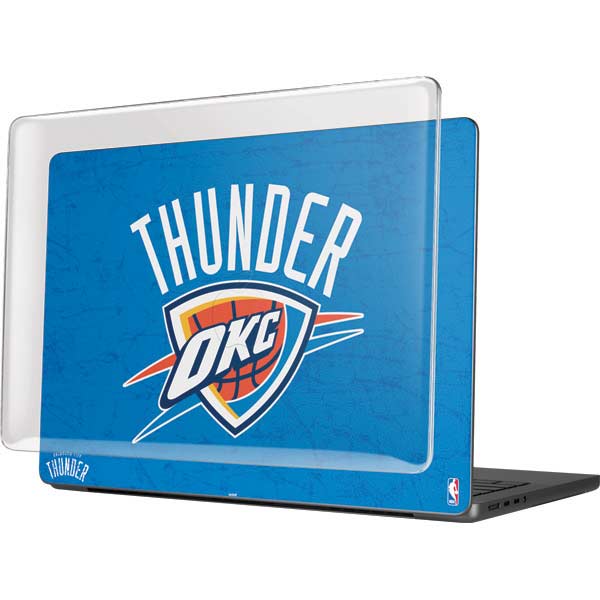 NBA Oklahoma City Thunder Primary Logo MacBook Pro 14in (2021-24) Case plus Skin