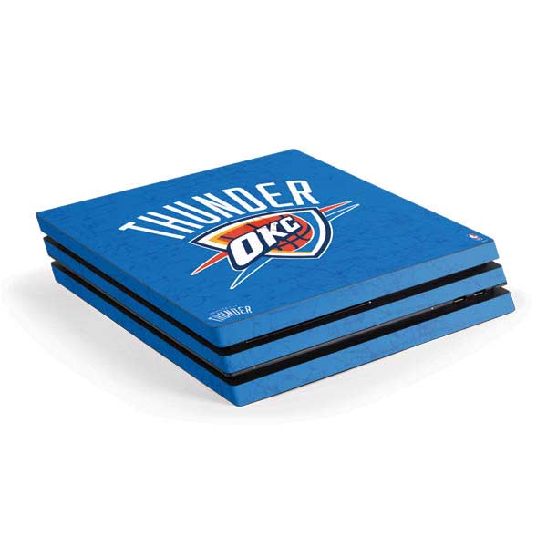 NBA Oklahoma City Thunder Primary Logo PlayStation PS4 Skins