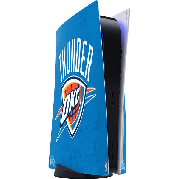 NBA Oklahoma City Thunder Primary Logo PlayStation PS5 Skins