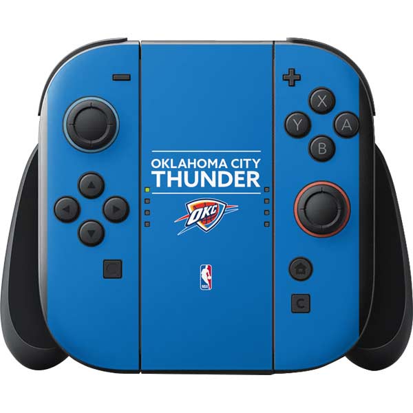 NBA Oklahoma City Thunder Standard - Blue Nintendo Switch 2 (2025) with Joy-Con Skin