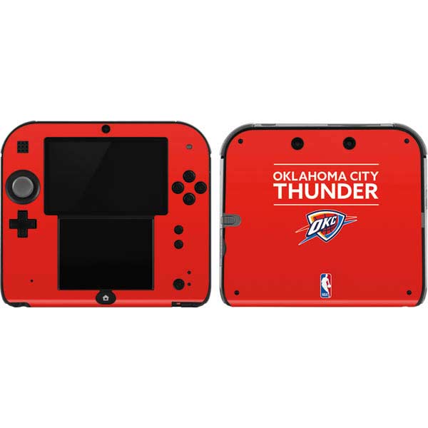 NBA Oklahoma City Thunder Standard - Orange Nintendo Skins