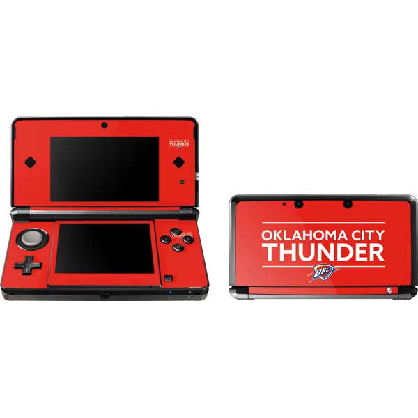 NBA Oklahoma City Thunder Standard - Orange Nintendo Skins