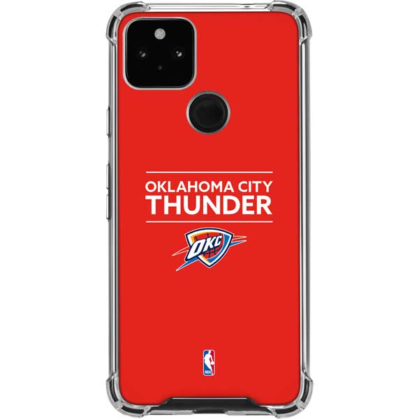 NBA Oklahoma City Thunder Standard - Orange Pixel Cases