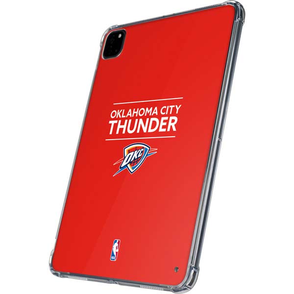 NBA Oklahoma City Thunder Standard - Orange iPad Pro 11in (2024) Clear Case