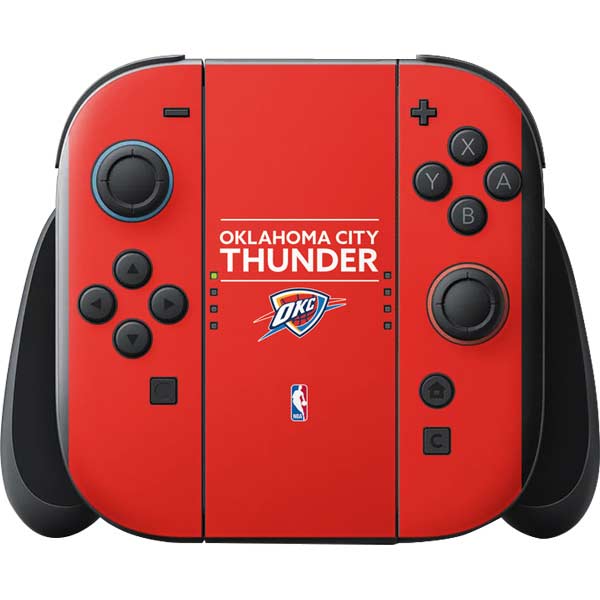 NBA Oklahoma City Thunder Standard - Orange Nintendo Switch 2 (2025) with Joy-Con Skin