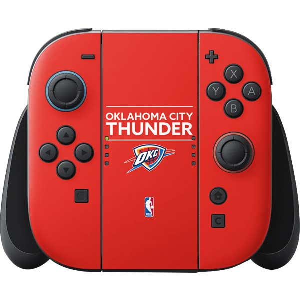 NBA Oklahoma City Thunder Standard - Orange Nintendo Skins