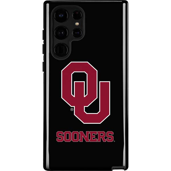 University of Oklahoma Sooners Black Galaxy Cases