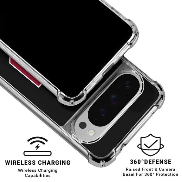 University of Oklahoma Sooners Black Google Pixel 10 Pro XL Clear Case