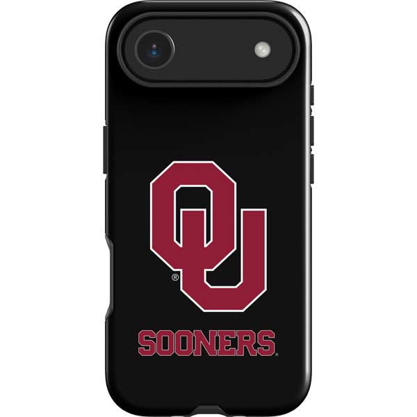 University of Oklahoma Sooners Black iPhone 17 Air Impact Case