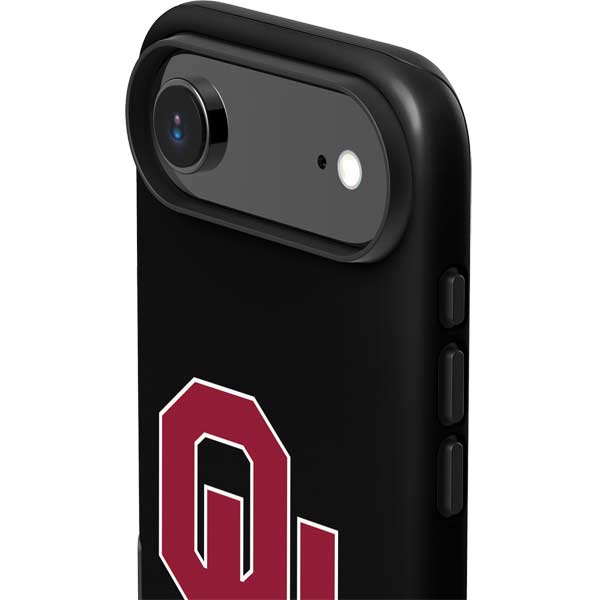 University of Oklahoma Sooners Black iPhone 17 Air Impact Case