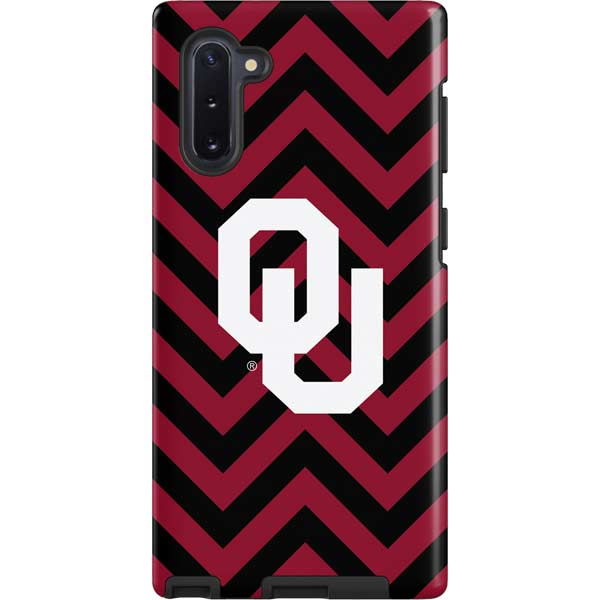 University of Oklahoma Sooners Chevron Galaxy Cases