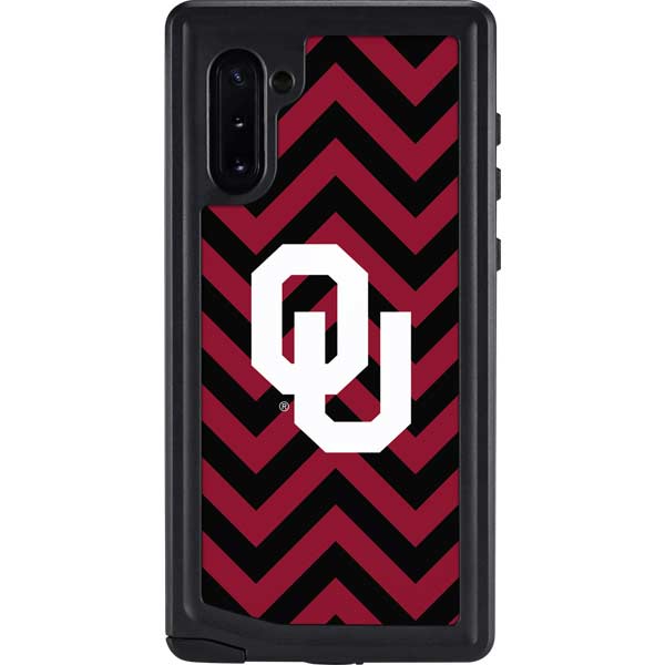 University of Oklahoma Sooners Chevron Galaxy Cases