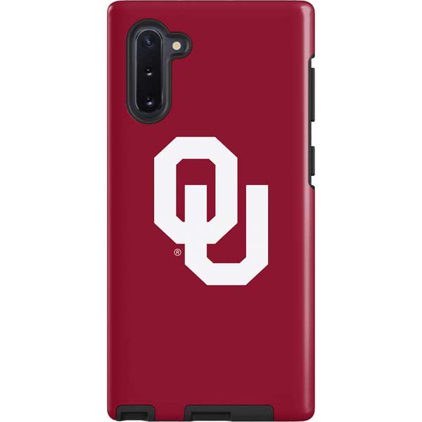University of Oklahoma Sooners Cracked Galaxy Cases