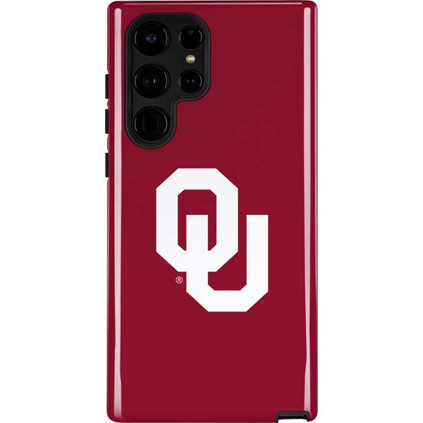 University of Oklahoma Sooners Cracked Galaxy Cases