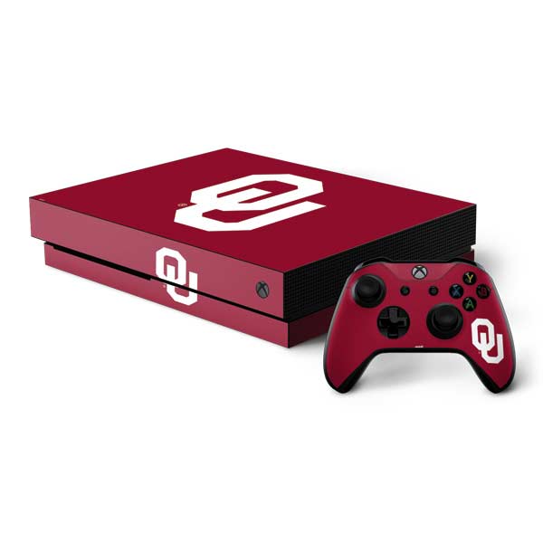 University of Oklahoma Sooners Cracked Xbox One Skins