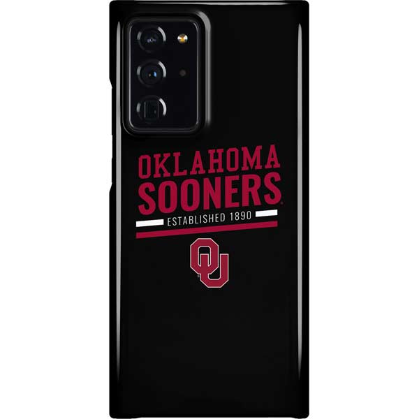 University of Oklahoma Sooners Est 1890 Galaxy Cases