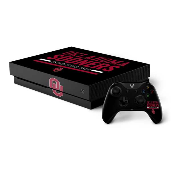 University of Oklahoma Sooners Est 1890 Xbox One Skins