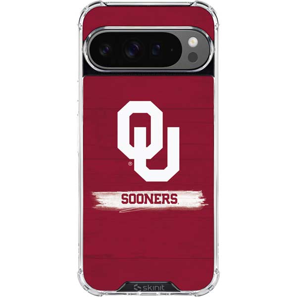 University of Oklahoma Sooners Google Pixel 10 Pro XL Clear Case